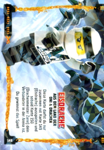NINJAGO Trading Card Game (German) Series 4 - # 148 Eisdrache