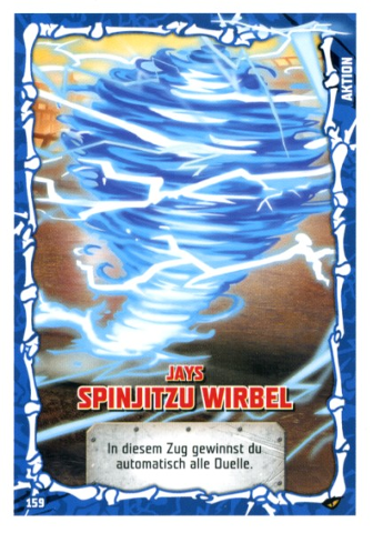 NINJAGO Trading Card Game (German) Series 4 - # 159 Jays Spinjitzu Wirbel