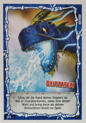NINJAGO Trading Card Game (German) Series 4 - # 174 Blitzatem