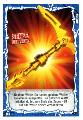NINJAGO Trading Card Game (German) Series 4 - # 180 Sense der Erde