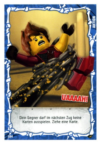 NINJAGO Trading Card Game (German) Series 4 - # 184 Uaaaah!