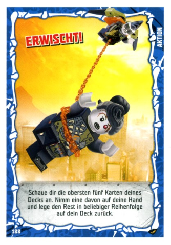 NINJAGO Trading Card Game (German) Series 4 - # 188 Erwischt!