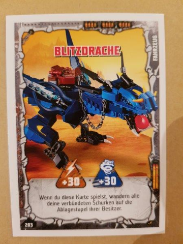 NINJAGO Trading Card Game (German) Series 4 - # 203 Blitzdrache