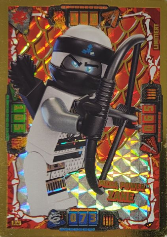 NINJAGO Trading Card Game (German) Series 4 - # LE5 Mega Power Zane