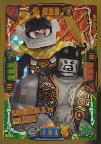 NINJAGO Trading Card Game (German) Series 4 - # LE17 Samurai X vs Killow