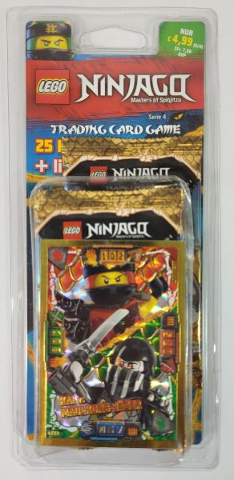 NINJAGO Trading Card Game (German) Series 4 - Blister Pack with Limited Edition Card