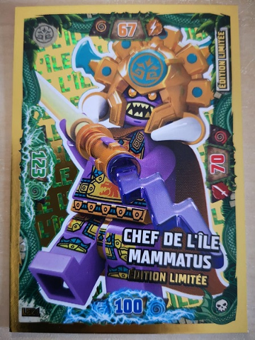 NINJAGO Trading Card Game (French) Series 4 - # LE21 Chef de l'île Mammatus