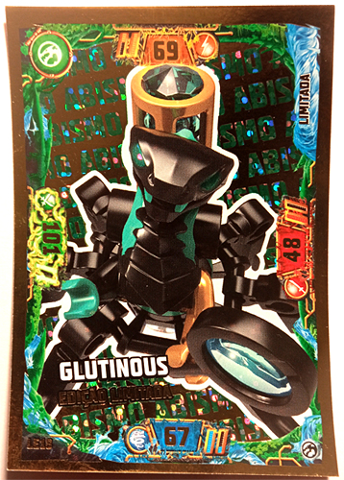 NINJAGO Trading Card Game (Portuguese) Series 4 - # LE18 Glutinous Edição Limitada