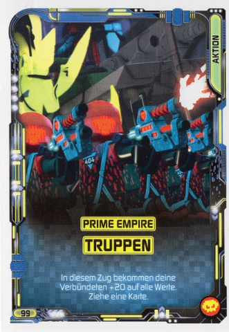NINJAGO Trading Card Game (German) Series 5 (Next Level) - # 99 Prime Empire Truppen