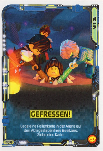 NINJAGO Trading Card Game (German) Series 5 (Next Level) - # 104 Gefressen!