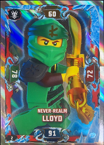 NINJAGO Trading Card Game (English) Series 5 (Next Level) - # 2 Never-Realm Lloyd