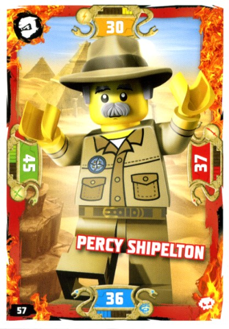 NINJAGO Trading Card Game (German) Series 5 - # 57 Percy Shipelton