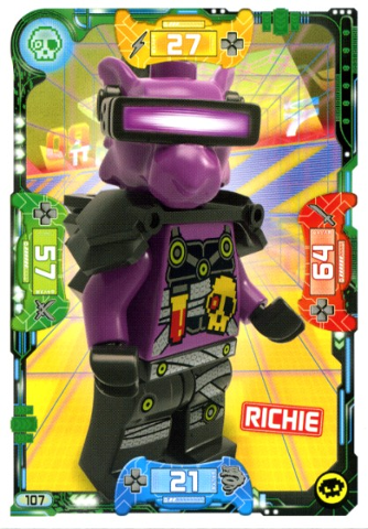 NINJAGO Trading Card Game (German) Series 5 - # 107 Richie