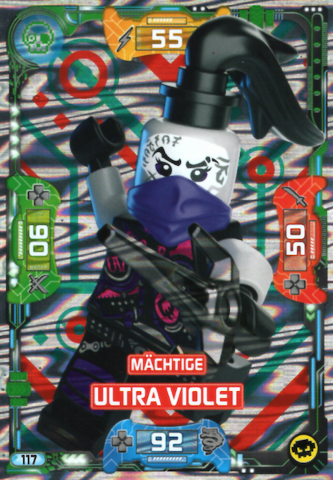 NINJAGO Trading Card Game (German) Series 5 - # 117 Mächtige Ultra Violet