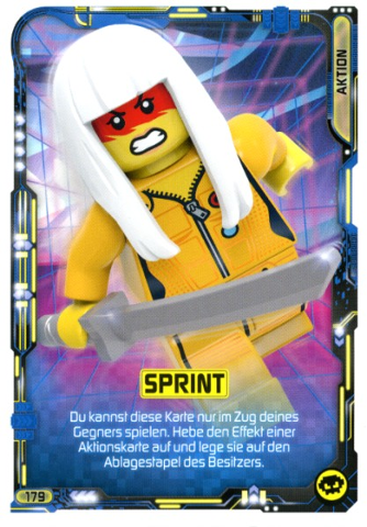 NINJAGO Trading Card Game (German) Series 5 - # 179 Sprint