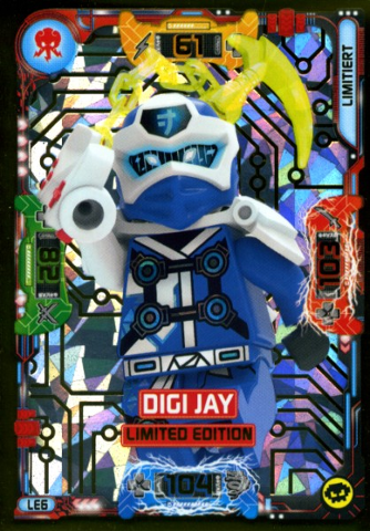 NINJAGO Trading Card Game (German) Series 5 - # LE6 Digi Jay Limited Edition