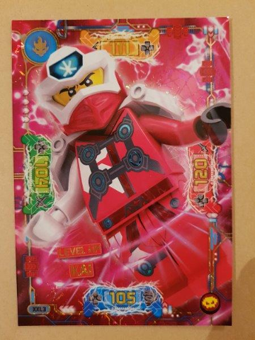 NINJAGO Trading Card Game (German) Series 5 - # XXL3 Level Up Kai (Oversize XXL)