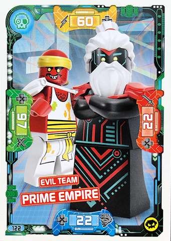 NINJAGO Trading Card Game (English) Series 5 - # 122 Evil Team Prime Empire