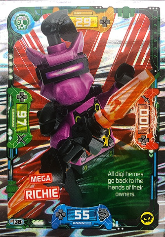 NINJAGO Trading Card Game (English) Series 5 - # 138 Mega Richie