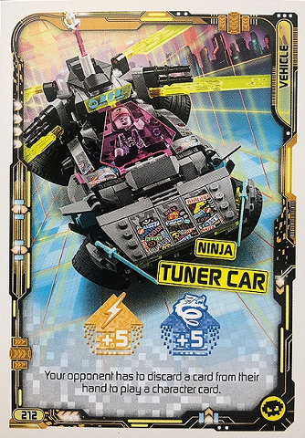 NINJAGO Trading Card Game (English) Series 5 - # 212 Ninja Tuner Car