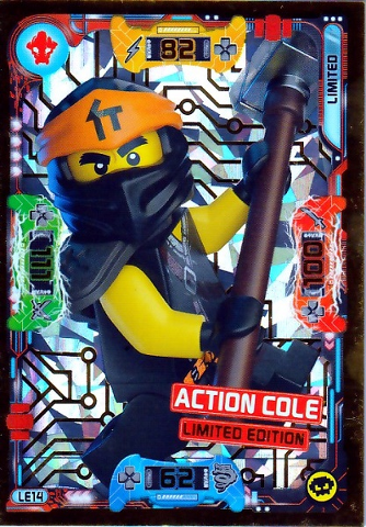 NINJAGO Trading Card Game (English) Series 5 - # LE14 Action Cole Limited Edition