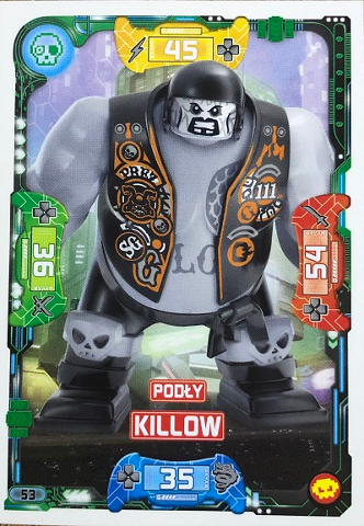 NINJAGO Trading Card Game (Polish) Series 5 - # 53 Podły Killow