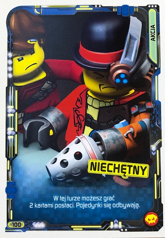 NINJAGO Trading Card Game (Polish) Series 5 - # 100 Niechętny