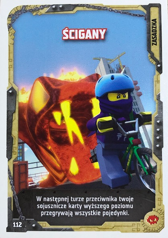 NINJAGO Trading Card Game (Polish) Series 5 - # 112 Ścigany