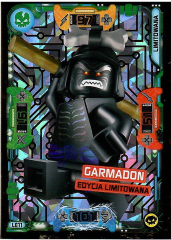 NINJAGO Trading Card Game (Polish) Series 5 - # LE11 Garmadon Edycja Limitowana