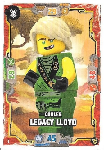 NINJAGO Trading Card Game (German) Series 6 (Next Level) - # 1 Cooler Legacy Lloyd
