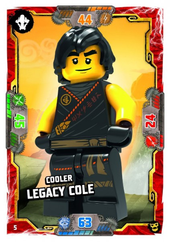 NINJAGO Trading Card Game (German) Series 6 (Next Level) - # 5 Cooler Legacy Cole