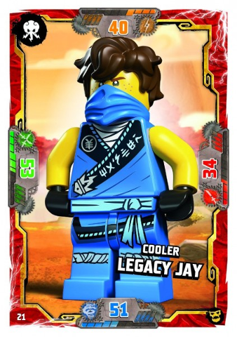 NINJAGO Trading Card Game (German) Series 6 (Next Level) - # 21 Cooler Legacy Jay