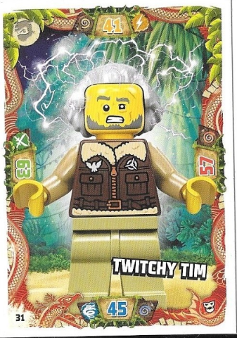 NINJAGO Trading Card Game (German) Series 6 (Next Level) - # 31 Twitchy Tim