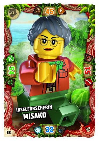 NINJAGO Trading Card Game (German) Series 6 (Next Level) - # 33 Inselforscherin Misako
