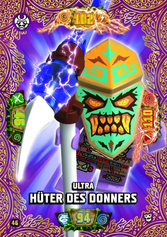 NINJAGO Trading Card Game (German) Series 6 (Next Level) - # 46 Ultra Hüter des Donners