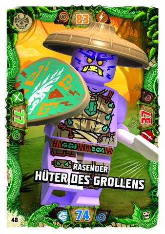 NINJAGO Trading Card Game (German) Series 6 (Next Level) - # 48 Rasender Hüter des Grollens