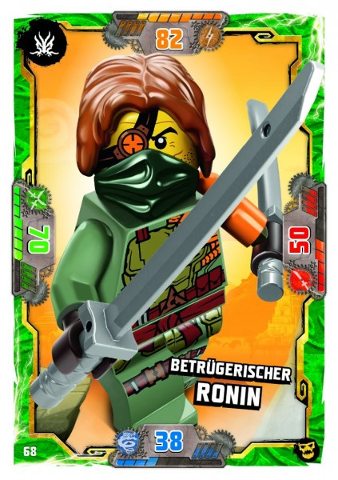 NINJAGO Trading Card Game (German) Series 6 (Next Level) - # 68 Betrügerischer Ronin