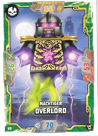 NINJAGO Trading Card Game (German) Series 6 (Next Level) - # 69 Mächtiger Overlord