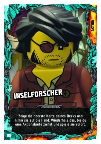 NINJAGO Trading Card Game (German) Series 6 (Next Level) - # 95 Inselforscher