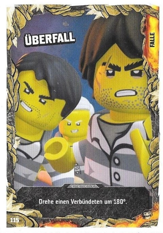 NINJAGO Trading Card Game (German) Series 6 (Next Level) - # 115 Überfall