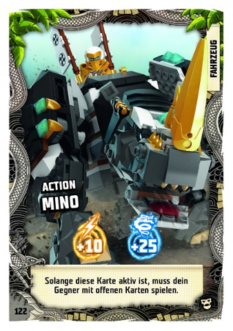 NINJAGO Trading Card Game (German) Series 6 (Next Level) - # 122 Action Mino