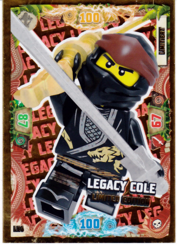 NINJAGO Trading Card Game (German) Series 6 (Next Level) - # LE4 Legacy Cole Limited Edition