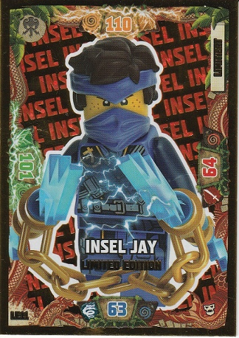 NINJAGO Trading Card Game (German) Series 6 (Next Level) - # LE11 Insel Jay Limited Edition