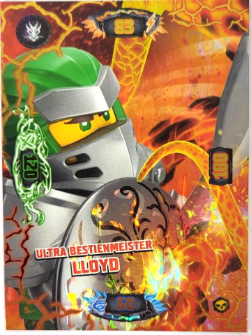 NINJAGO Trading Card Game (German) Series 6 - # 5 Ultra Bestienmeister Lloyd