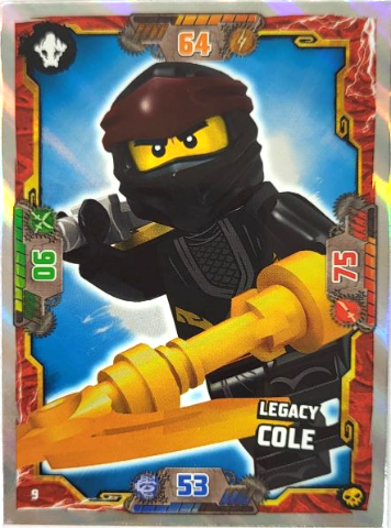 NINJAGO Trading Card Game (German) Series 6 - # 9 Legacy Cole