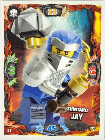 NINJAGO Trading Card Game (German) Series 6 - # 31 Shintaro Jay
