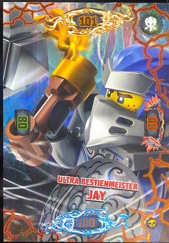 NINJAGO Trading Card Game (German) Series 6 - # 36 Ultra Bestienmeister Jay