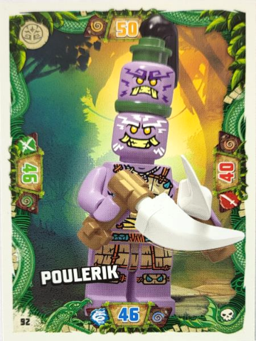 NINJAGO Trading Card Game (German) Series 6 - # 92 Poulerik