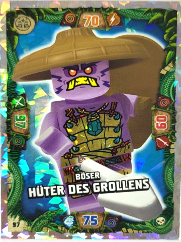 NINJAGO Trading Card Game (German) Series 6 - # 97 Böser Hüter des Grollens