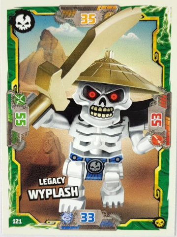NINJAGO Trading Card Game (German) Series 6 - # 121 Legacy Wyplash